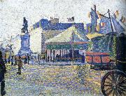 Paul Signac place clichy oil painting reproduction